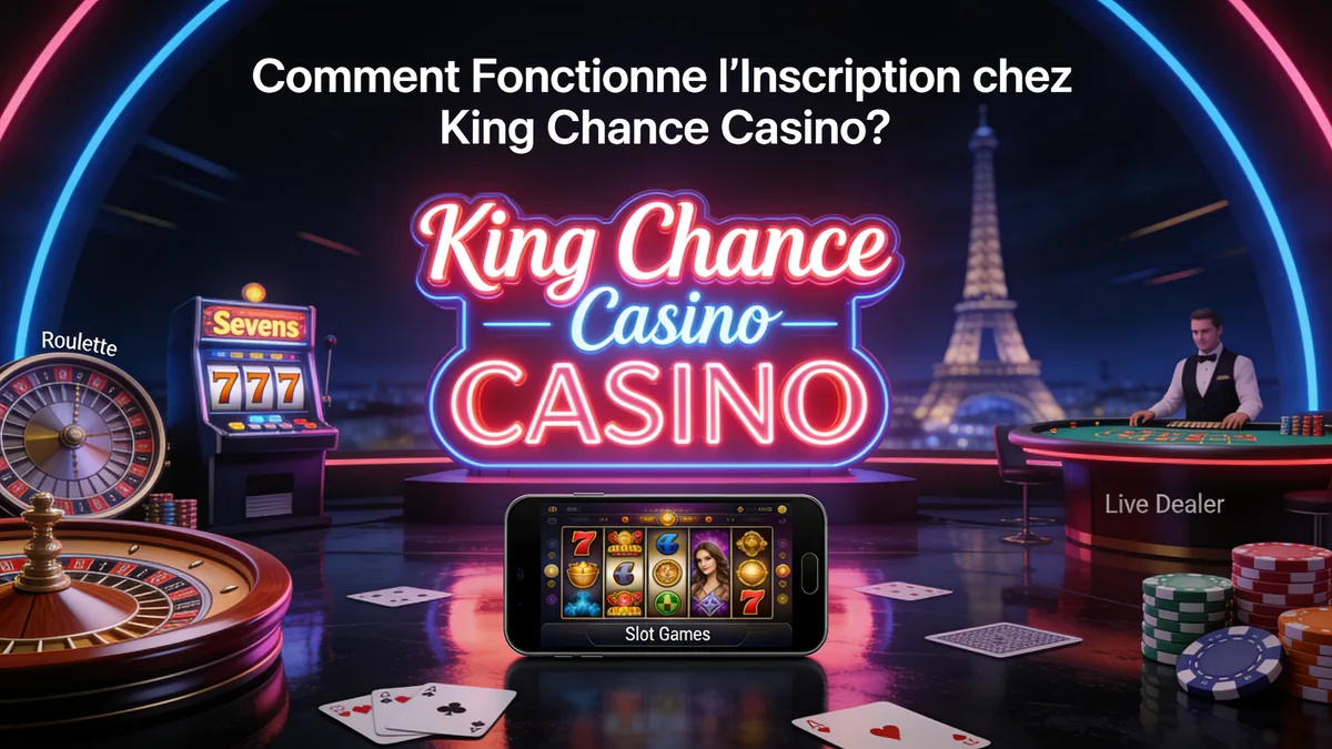 Comment Fonctionne l'Inscription chez King Chance Casino ? — king chance casino en France