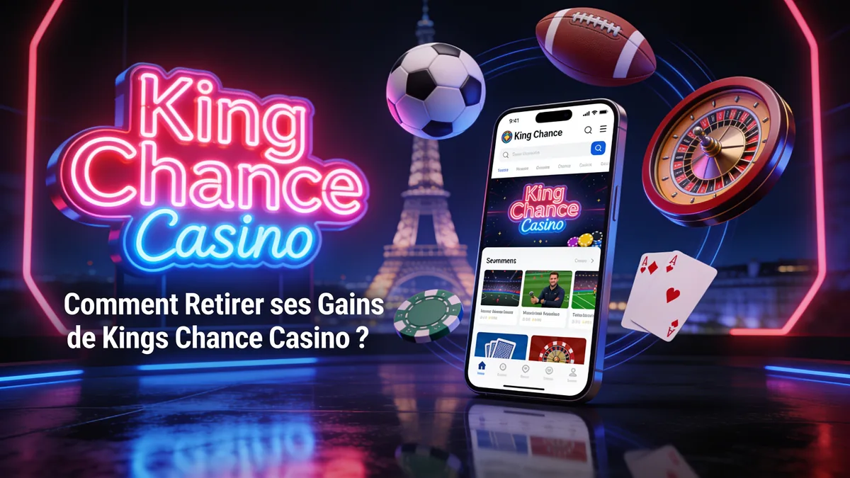 Comment Retirer ses Gains de Kings Chance Casino ? : guide king chance casino pour les joueurs en France